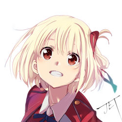This is a pixiv picture whose title is リコリス　千束.