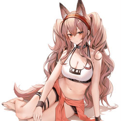 This is a pixiv picture whose title is 安潔莉娜.