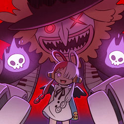 This is a pixiv picture whose title is さぁ混沌の時代には終止符を.