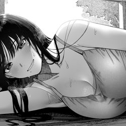 This is a pixiv picture whose title is 夏休みに実家で寝てたら親戚のお姉ちゃんが添い寝してきたんですが.