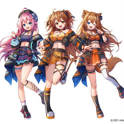 This is a pixiv picture whose title is 【仕事絵】Re:AcTレーベルイラスト.