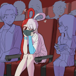 This is a pixiv picture whose title is 劇場視察のウタ.