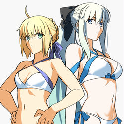 This is a pixiv picture whose title is 水着を諦めない.