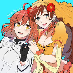 This is a pixiv picture whose title is 【FGO】マタぐだ♀まとめ③【百合】.