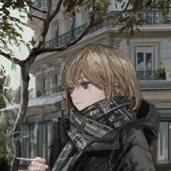 This is a pixiv picture whose title is 仕事（プレゼント）イラスト.