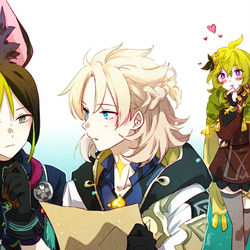 This is a pixiv picture whose title is 師弟の間柄.