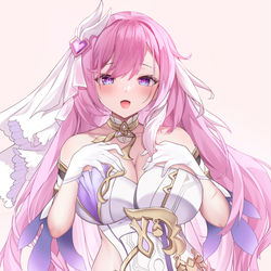 This is a pixiv picture whose title is 엘리시아 율자.