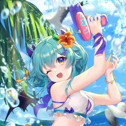 This is a pixiv picture whose title is 猫雷.