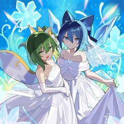 This is a pixiv picture whose title is ウェディングダイチル.