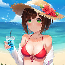 This is a pixiv picture whose title is Cat Summer Vacation!!.