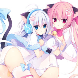 This is a pixiv picture whose title is nya.