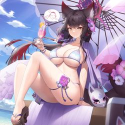 This is a pixiv picture whose title is ワカモ.