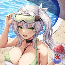 This is a pixiv picture whose title is skeb依頼絵14.