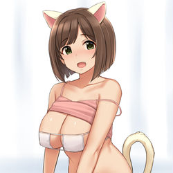 This is a pixiv picture whose title is みくにゃ～～！.