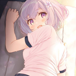 This is a pixiv picture whose title is 体操服で.