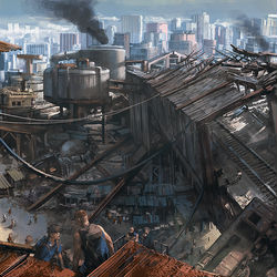 This is a pixiv picture whose title is Abandoned Rails.