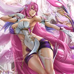 This is a pixiv picture whose title is Herrscher Elysia.
