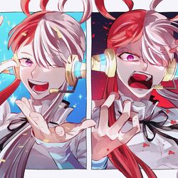 This is a pixiv picture whose title is 歌姫は永遠に.