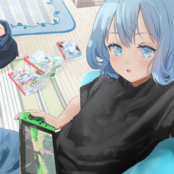 This is a pixiv picture whose title is くつろぎ鳴海くん.