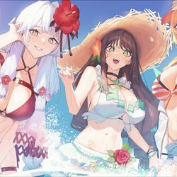 This is a pixiv picture whose title is summer.