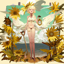 This is a pixiv picture whose title is 向日葵.