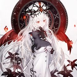 This is a pixiv picture whose title is 堕落した夢の大天使.