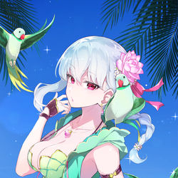 This is a pixiv picture whose title is メロンカーマちゃん.