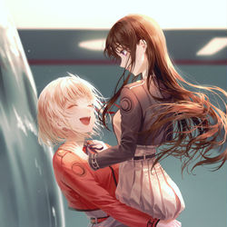 This is a pixiv picture whose title is 리코리코.