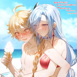 This is a pixiv picture whose title is 【skeb】ご依頼その36.