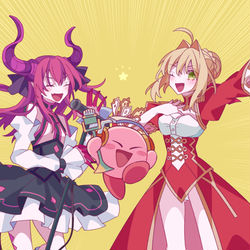 This is a pixiv picture whose title is サーヴァントと星の戦士達.