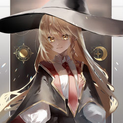 This is a pixiv picture whose title is witch.