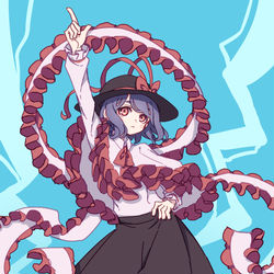 This is a pixiv picture whose title is 今日のポーズは何点ですか？.