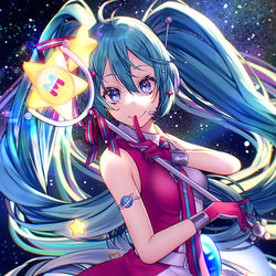 This is a pixiv picture whose title is 15th♡Anniversary.