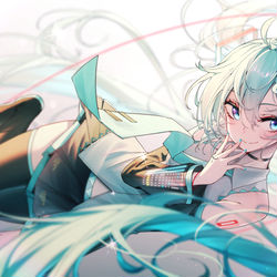 This is a pixiv picture whose title is MIKU 2022.