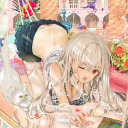 This is a pixiv picture whose title is siesta.