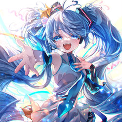 This is a pixiv picture whose title is 最高の歌姫へ.