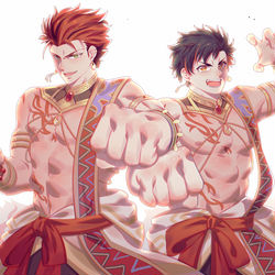 This is a pixiv picture whose title is 紅鉄.