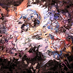 This is a pixiv picture whose title is We'll Never Fight Alone.