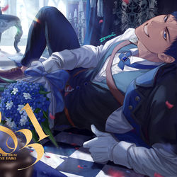 This is a pixiv picture whose title is 青峰大輝誕生祭2022.