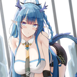 This is a pixiv picture whose title is リーン.