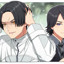 This is a pixiv picture whose title is 40話あたりの弟たち.