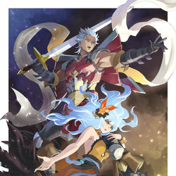 This is a pixiv picture whose title is 兄妹.