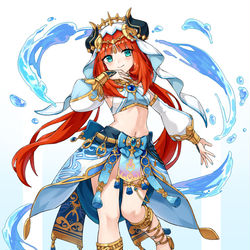 This is a pixiv picture whose title is 💦.