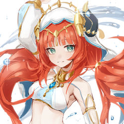 This is a pixiv picture whose title is 💧.