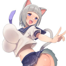 This is a pixiv picture whose title is 躍動感.