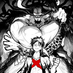 This is a pixiv picture whose title is カイドウ.
