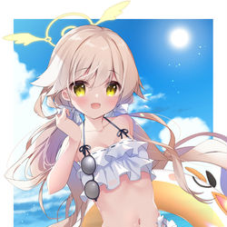 This is a pixiv picture whose title is 水着ヒフミ.