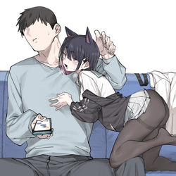 This is a pixiv picture whose title is 無題.