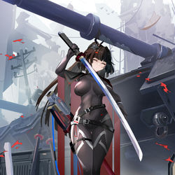 This is a pixiv picture whose title is 山口亮子.