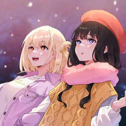 This is a pixiv picture whose title is ❄️🌨️.